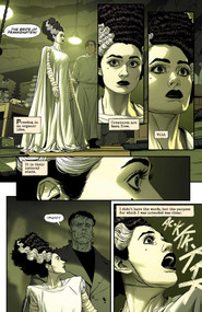 Universal Monsters: The Bride of Frankenstein Lives by Kelly Thompson, Mattia De Iulis, 9781534358126