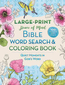 Peace of Mind Bible Word Search & Coloring Book: Quiet Moments in God's Word by Good Books, 9781964219622