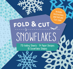 Fold & Cut Snowflakes (70 Folding Sheets * 14 Paper Designs * 10 Snowflake Shapes) by frechverlag GmbH, 9798256600150