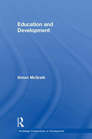 Education and Development by Simon McGrath, 9781138211209