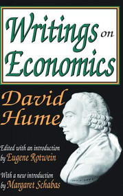 Writings on Economics by David Hume, 9781138540781