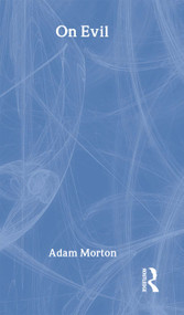 On Evil by Adam Morton, 9780415305181