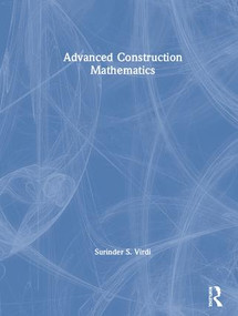 Advanced Construction Mathematics by Surinder Virdi, 9780367002107