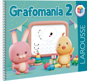 Grafomanía 2 / Pre-Writing Skills 2 (Línea Preescolar / Preschool Series) (Spanish Edition) by Larousse, 9786072131460
