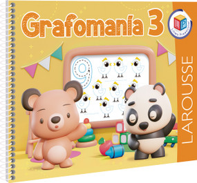Grafomanía 3 / Pre-Writing Skills 3 (Línea Preescolar / Preschool Series) (Spanish Edition) by Larousse, 9786072131477