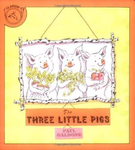 The Three Little Pigs - 9780899192758 by Paul Galdone, 9780899192758