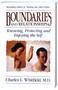 Boundaries and Relationships (Knowing, Protecting and Enjoying the Self) by Charles Whitfield, 9781558742598