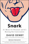 Snark by David Denby, 9781416599463