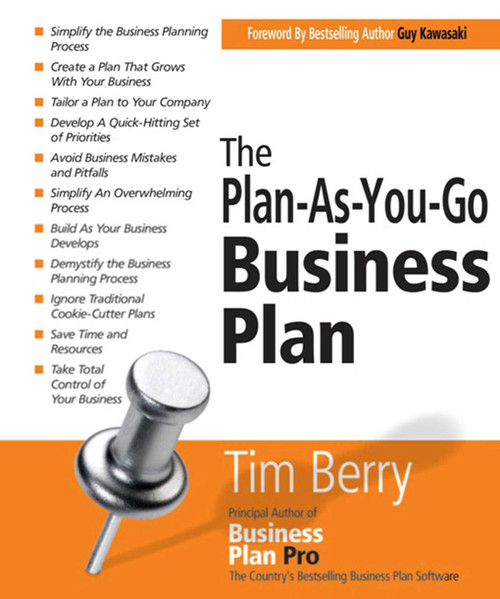 The Plan-As-You-Go Business Plan by Tim Berry, Guy Kawasaki, 9781599181905
