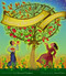 Sharing the Seasons (A Book of Poems) by Lee  Bennett Hopkins, David Diaz, 9781416902102