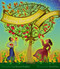 Sharing the Seasons (A Book of Poems) by Lee  Bennett Hopkins, David Diaz, 9781416902102