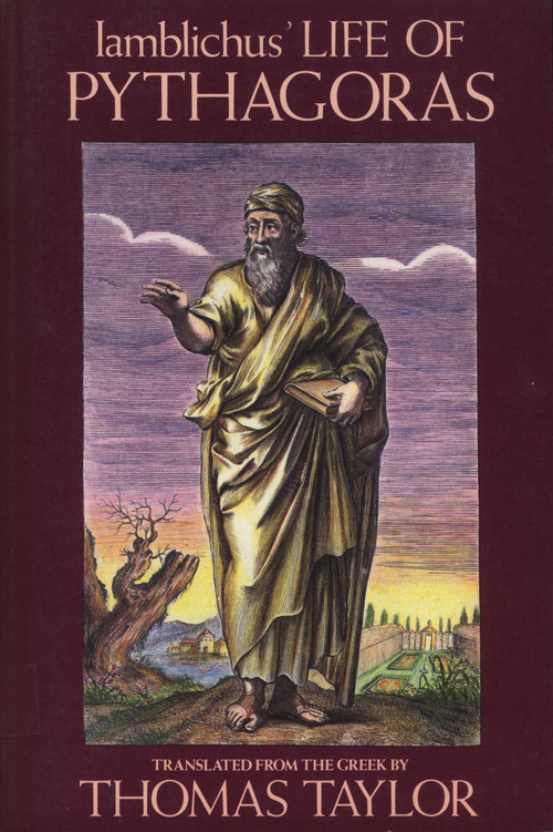 Iamblichus' Life of Pythagoras by Thomas Taylor, 9780892811526