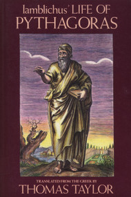 Iamblichus' Life of Pythagoras by Thomas Taylor, 9780892811526