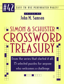 Simon and Schuster Crossword Treasury # 42 by John M. Samson, 9780743270564