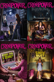 You're Invited to a Creepover Collected Set (Truth or Dare...; You Can't Come in Here!; Ready for a Scare?; The Show Must Go On!) by P.J. Night, 9781442484443