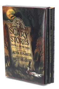Scary Stories Box Set (Complete Collection with Brett Helquist Art) by Alvin Schwartz, Brett Helquist, 9780061980930