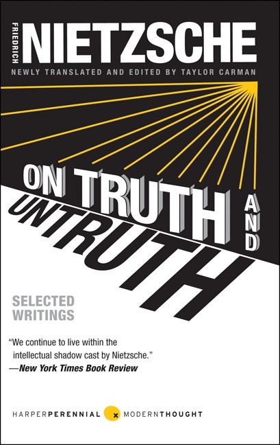 On Truth and Untruth (Selected Writings) by Friedrich Nietzsche, 9780061990465