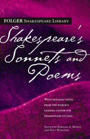 Shakespeare's Sonnets & Poems by William Shakespeare, Dr. Barbara A. Mowat, Paul Werstine, 9780743273282