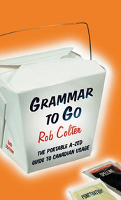 Grammar to Go by Rob Colter, 9780887847233