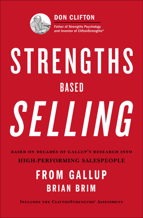 Strengths Based Selling by Brian Brim, Gallup, 9781595620484