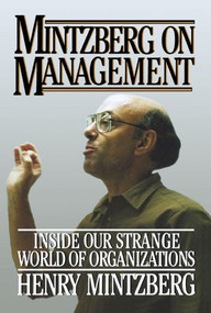 Mintzberg on Management by Henry Mintzberg, 9781416573197