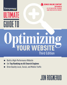 Ultimate Guide to Optimizing Your Website by Jon Rognerud, 9781599185200