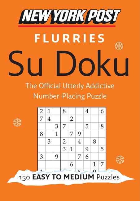 New York Post Flurries Su Doku (Easy/Medium) by HarperCollins Publishers Ltd., 9780062213815