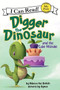Digger the Dinosaur and the Cake Mistake by Rebecca Dotlich, Gynux, 9780062222237