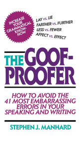 Goof Proofer by Stephen Manhard, 9780684838267