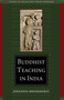 Buddhist Teaching in India by Johannes Bronkhorst, 9780861715664