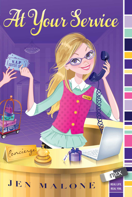 At Your Service by Jen Malone, 9781481402835
