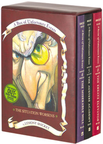 A Series of Unfortunate Events Box: The Situation Worsens (Books 4-6) by Lemony Snicket, Brett Helquist, 9780060095567