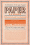 Paper (An Elegy) by Ian Sansom, 9780062385239