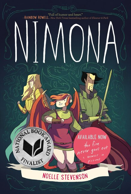 Nimona by Noelle Stevenson, Noelle Stevenson, 9780062278227