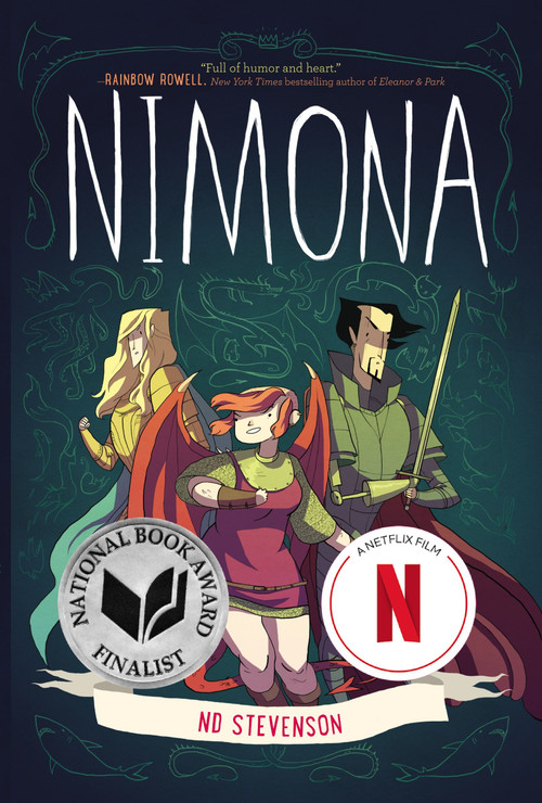 Nimona (A Netflix Film, A Graphic Novel) by ND Stevenson, ND Stevenson, 9780062278227