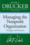 Managing the Non-profit Organization (Principles and Practices) by Peter F. Drucker, 9780060851149
