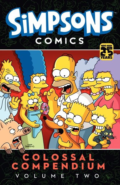 Simpsons Comics Colossal Compendium Volume 2 by Matt Groening, 9780062336095