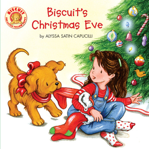 Biscuit's Christmas Eve (A Christmas Holiday Lift-the-Flap Book for Kids) by Alyssa Satin Capucilli, Pat Schories, 9780061128363