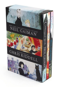 Neil Gaiman/Chris Riddell 3-Book Box Set (Coraline; The Graveyard Book; Fortunately, the Milk) by Neil Gaiman, Chris Riddell, 9780062379825