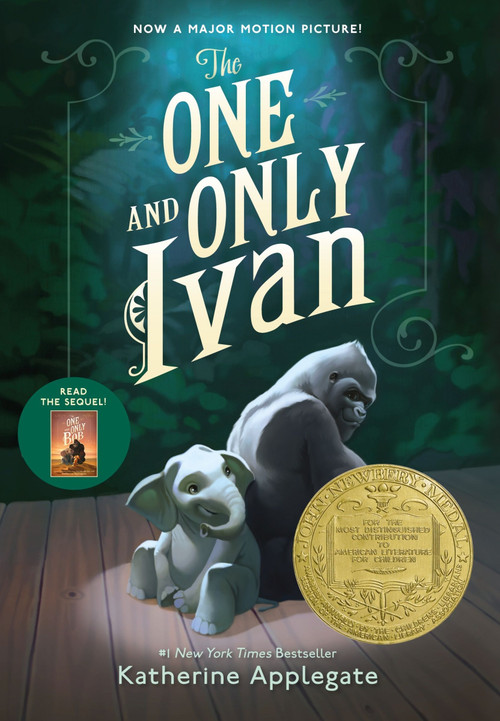 The One and Only Ivan (A Newbery Award Winner) by Katherine Applegate, Patricia Castelao, 9780061992254