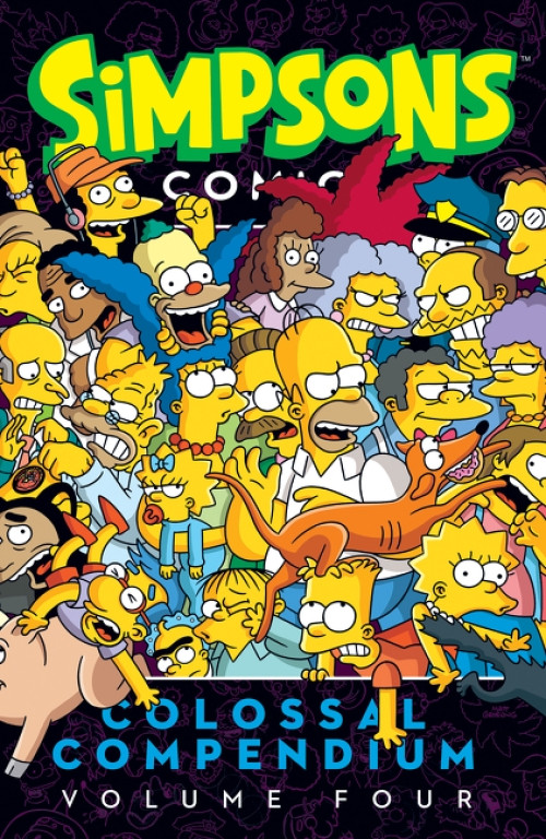 Simpsons Comics Colossal Compendium Volume 4 by Matt Groening, 9780062423269