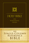 NIV, Single-Column Reference Bible, Hardcover by  Zondervan, 9780310442523