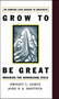Grow to be Great (Breaking the Downsizing Cycle) by Joao P.A. Baptista, Dwight L. Gertz, 9781416576358