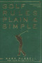 Golf Rules Plain & Simple (Miniature Edition) by Mark Russell, John Andrisani, 9780062736680