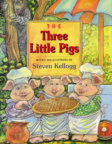 The Three Little Pigs by Steven Kellogg, Steven Kellogg, 9780064437790