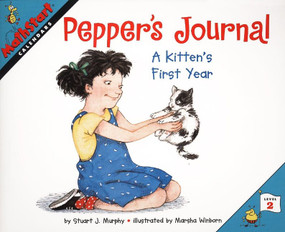Pepper's Journal: A Kitten's First Year (MathStart Level 2: Calendars) by Stuart J. Murphy, Marsha Winborn, 9780064467230