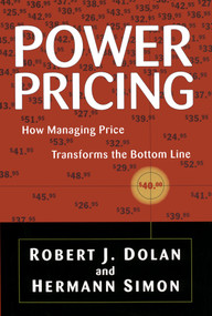 Power Pricing by Hermann Simon, Robert J. Doan, 9780684834436