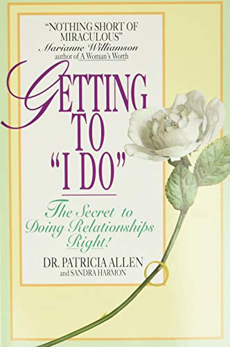 Getting to 'I Do' by Pat Allen, Sandra Harmon, 9780380718153
