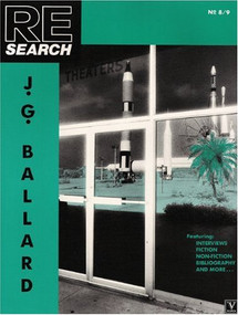 RE/Search #8/9: J. G. Ballard by V. Vale, 9780965046978