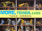 More, Fewer, Less by Tana Hoban, 9780688156930